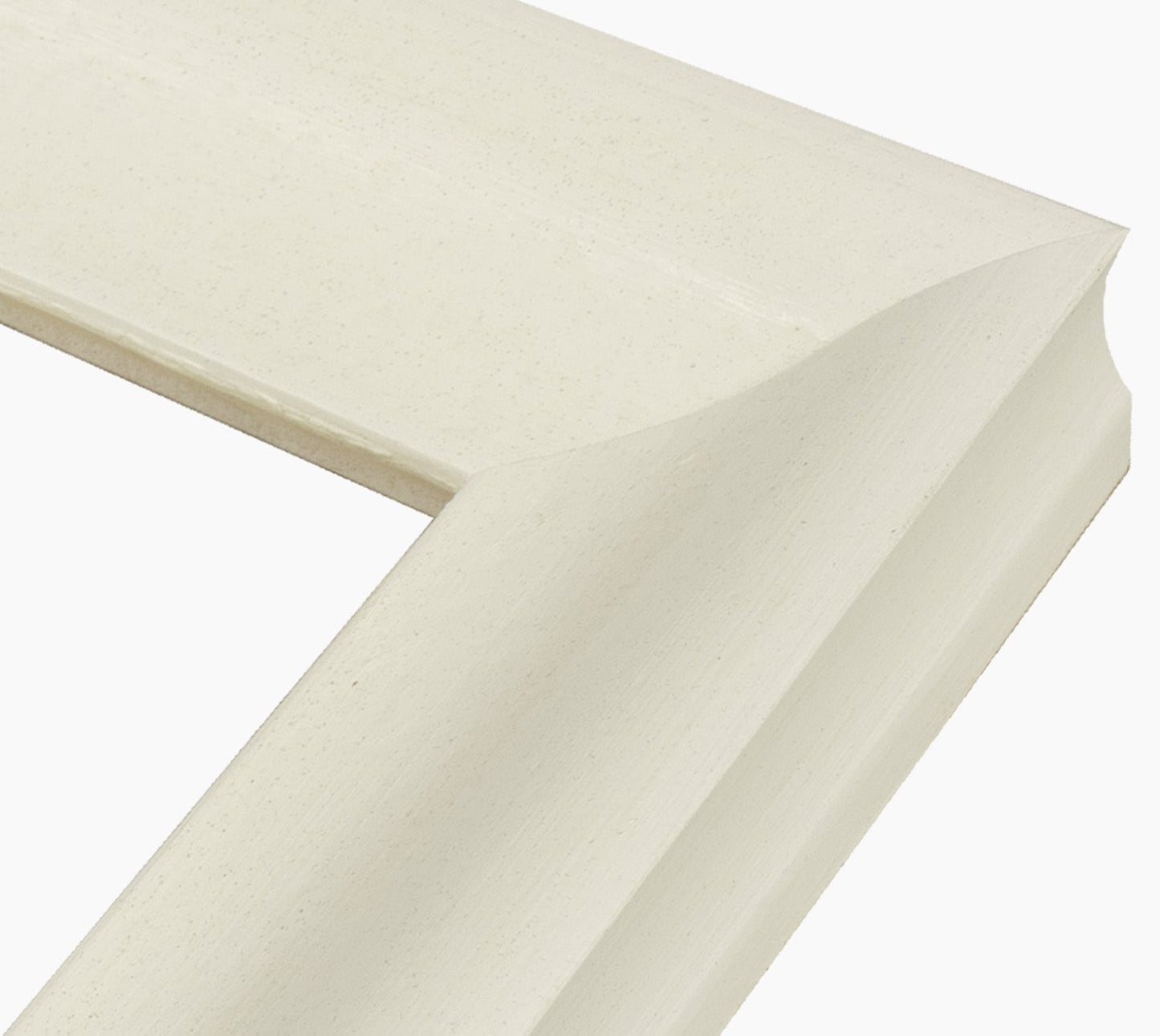 345.899 cadre en bois blanc avec de la cire mesure de profil 60x45 mm Lombarda cornici S.n.c.