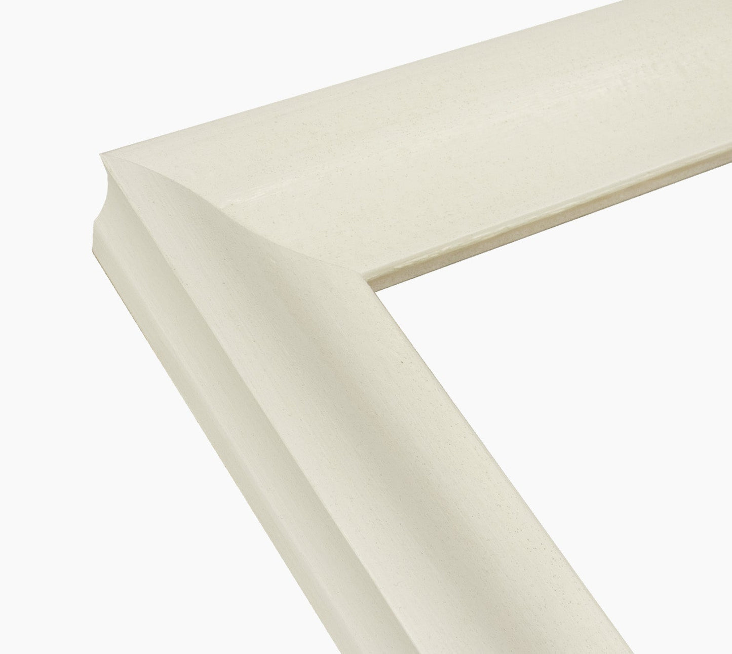 345.899 cadre en bois blanc avec de la cire mesure de profil 60x45 mm Lombarda cornici S.n.c.