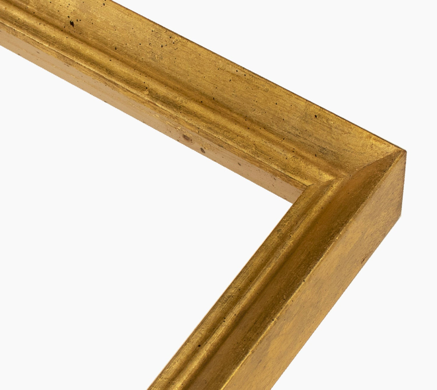226.010 cadre en bois à la feuille d'or. mesure de profil 42x26 mm Lombarda cornici