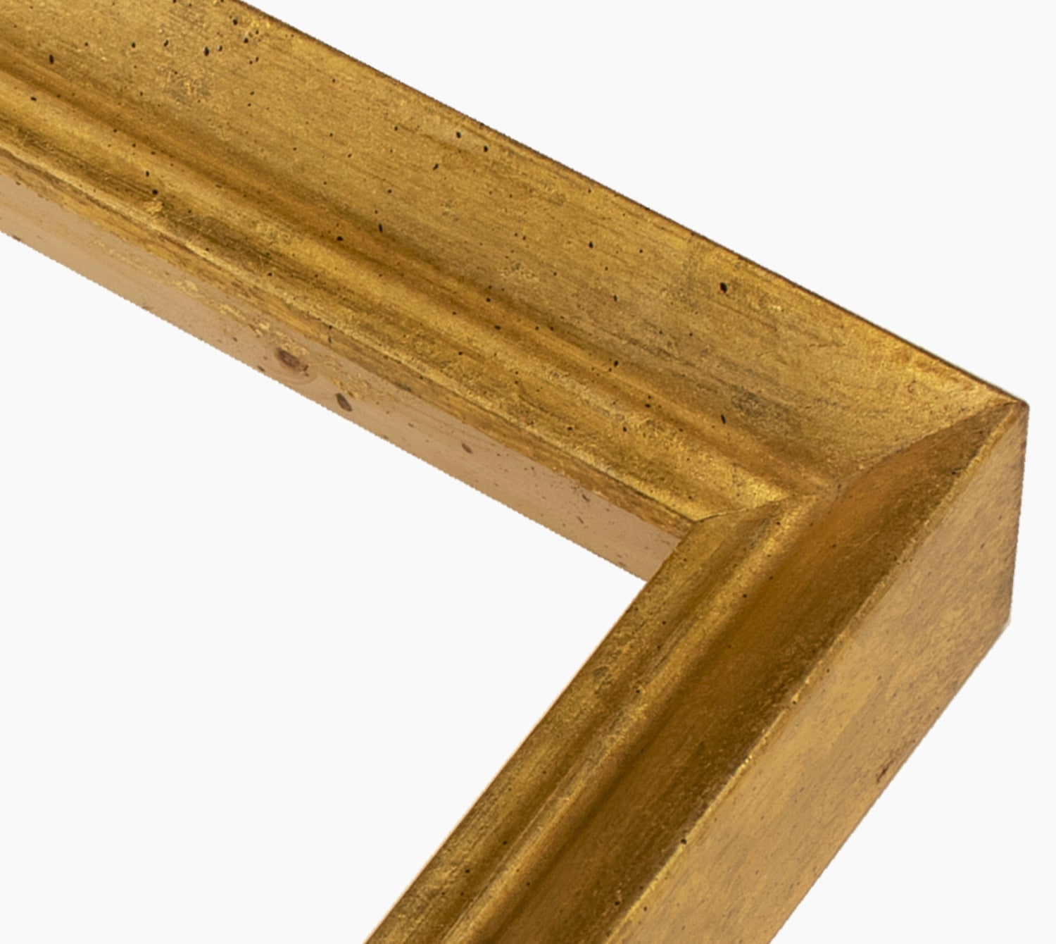 226.010 cadre en bois à la feuille d'or. mesure de profil 42x26 mm Lombarda cornici