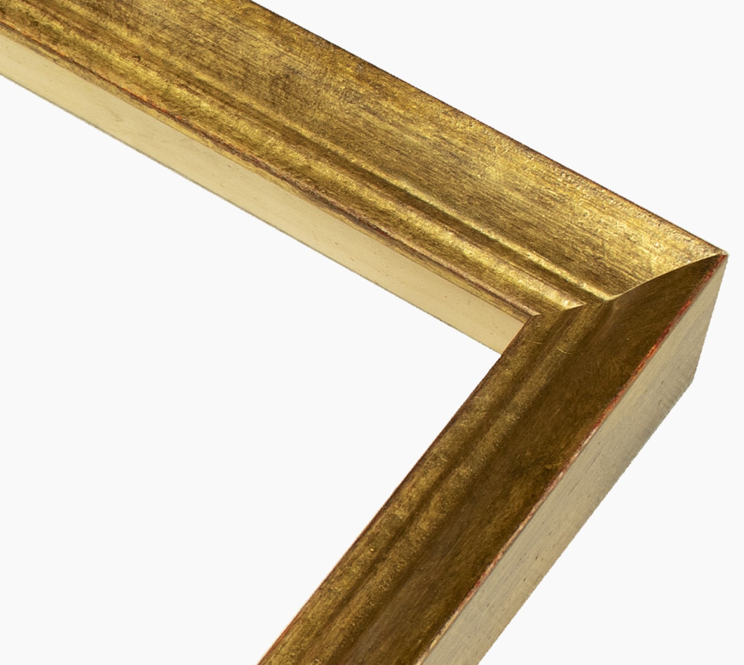 226.230 cadre en bois à la feuille d'or antique mesure de profil 42x26 mm Lombarda cornici