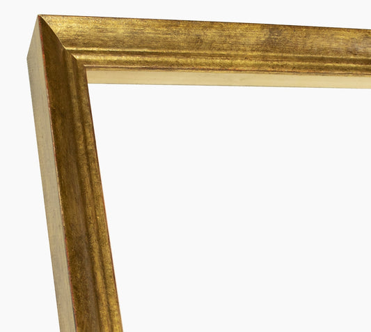 226.230 cadre en bois à la feuille d'or antique mesure de profil 42x26 mm Lombarda cornici