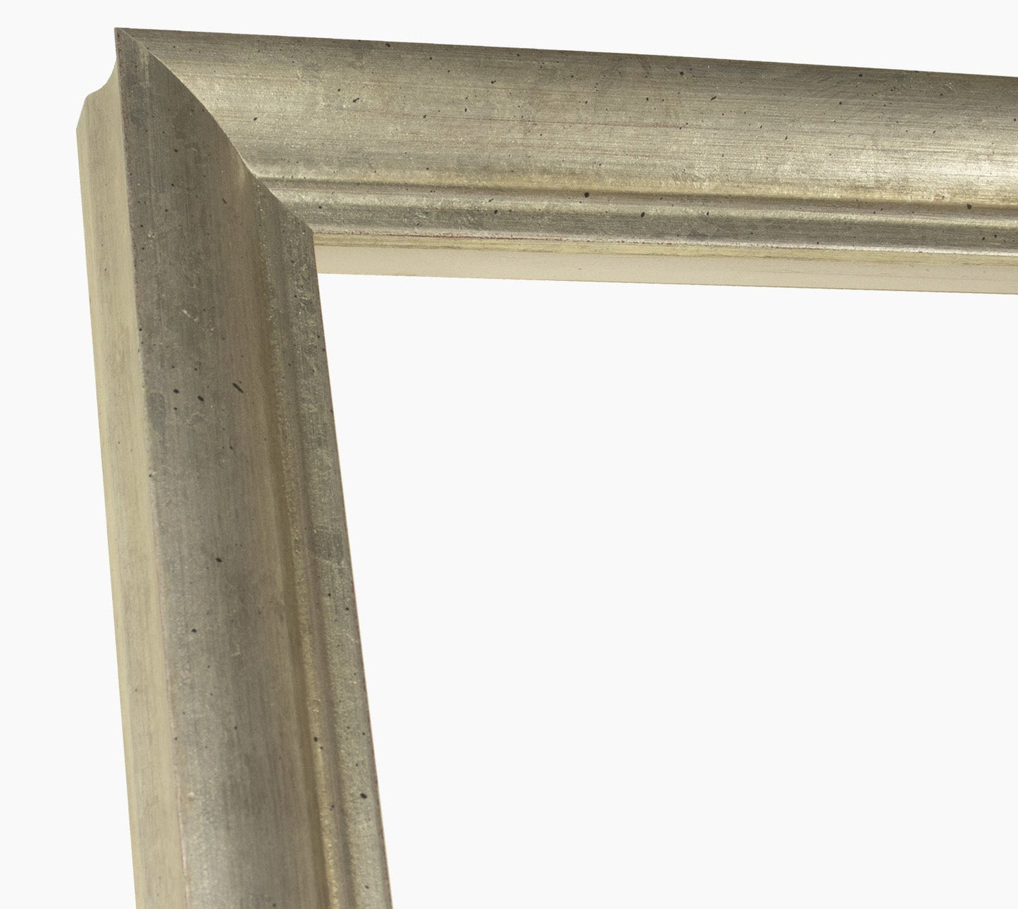 Aste per cornici in legno in foglia argento con profilo misura 45x45 mm  Art. 227.011 – Lombarda cornici s.n.c.