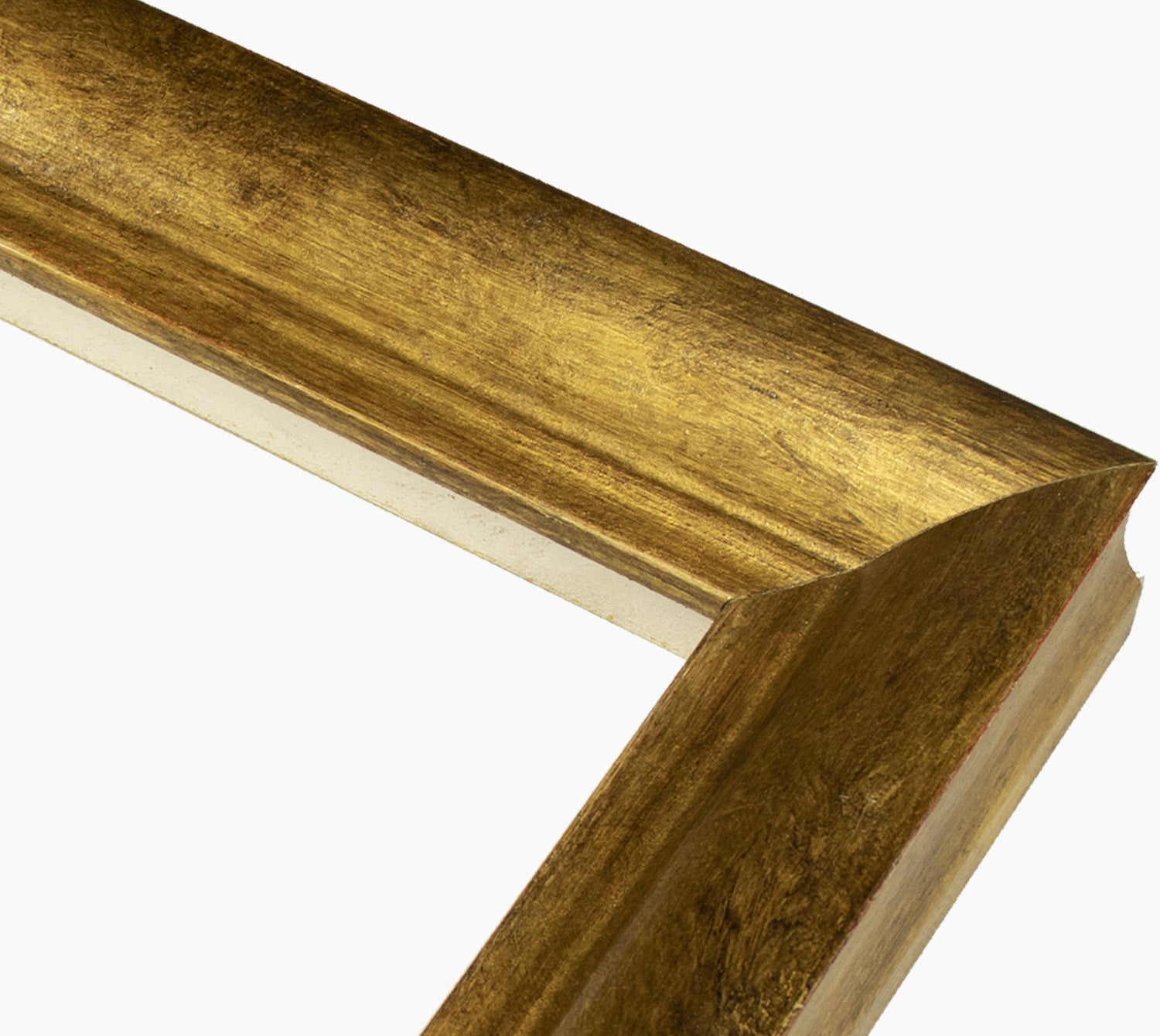 227.230 cadre en bois à la feuille d'or antique mesure de profil 45x45 mm Lombarda cornici