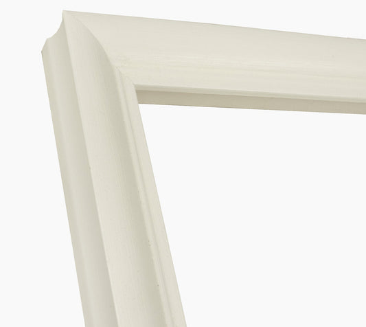 227.899 cadre en bois blanc avec de la cire mesure de profil 45x45 mm Lombarda cornici