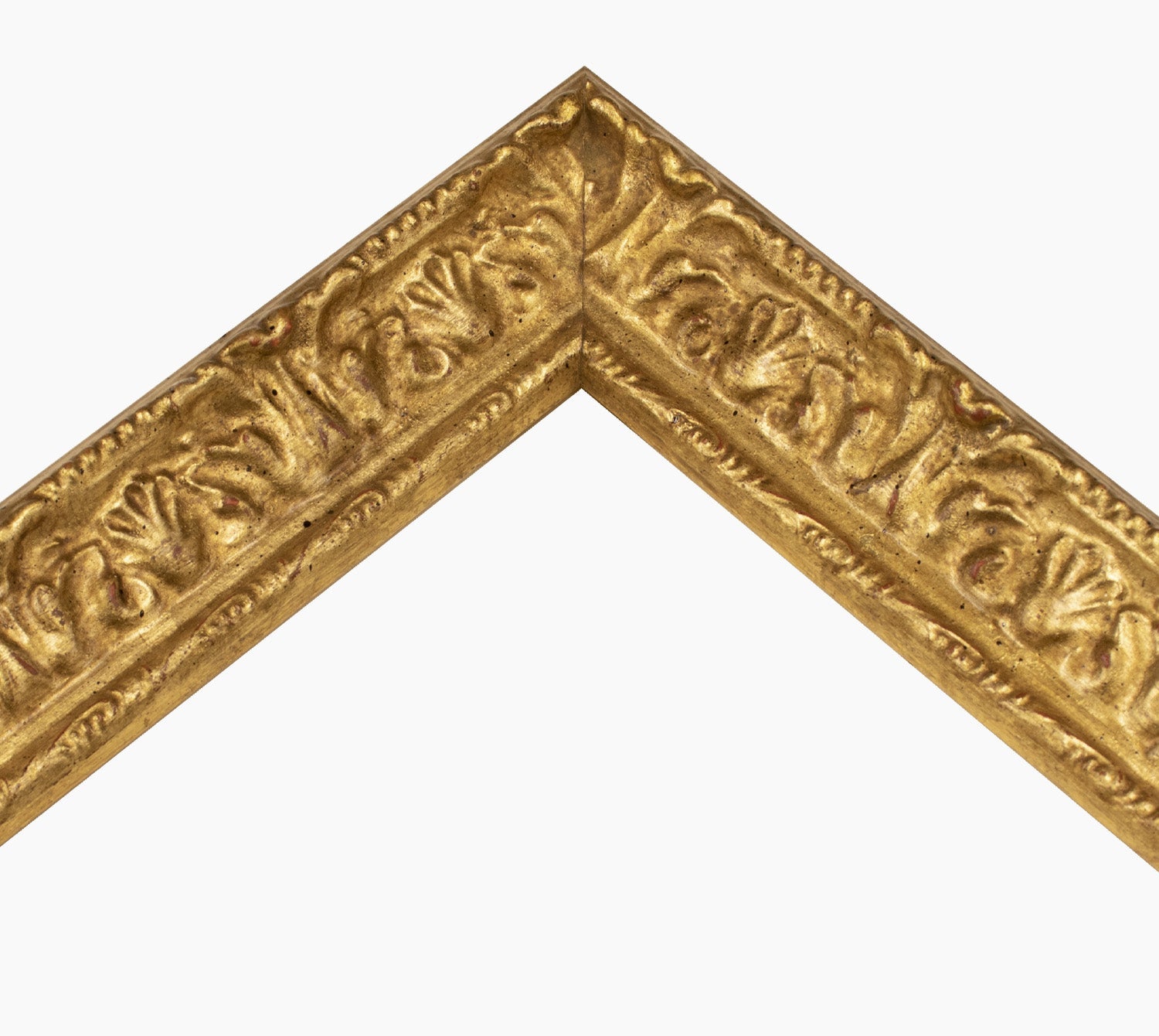 396.010 cornice in legno con profilo in foglia oro misure 45x35 mm Lombarda cornici