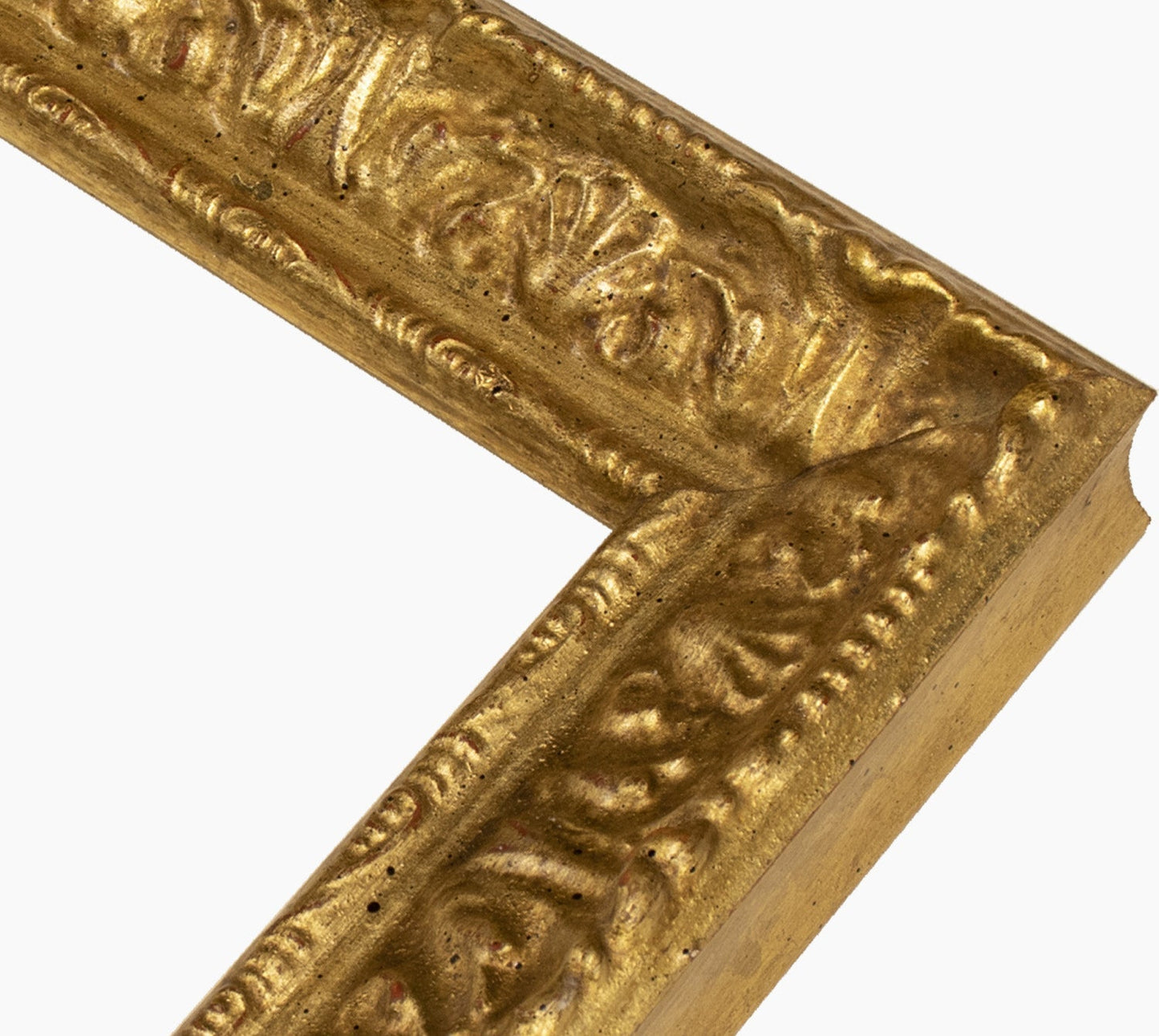 396.010 cornice in legno con profilo in foglia oro misure 45x35 mm Lombarda cornici
