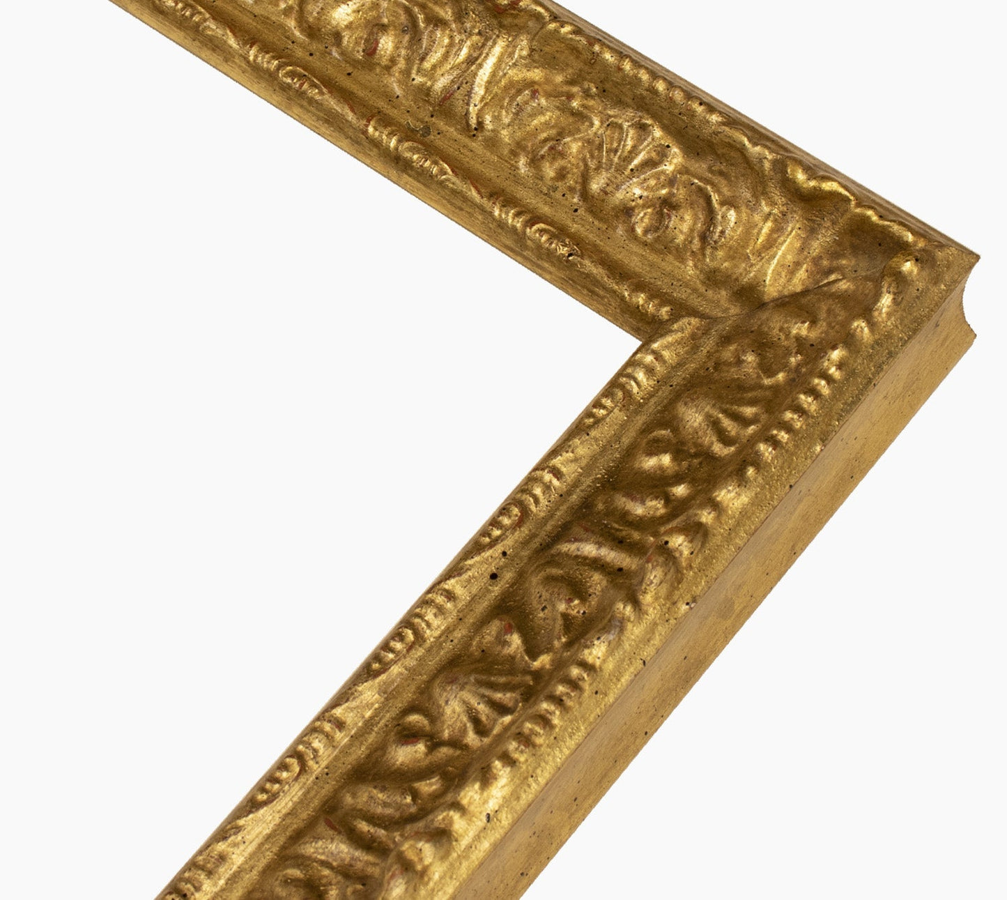 396.010 cornice in legno con profilo in foglia oro misure 45x35 mm Lombarda cornici