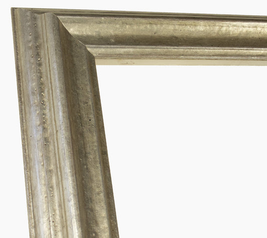310.011 cadre en bois à la feuille d'argent mesure de profil 60x40 mm Lombarda cornici S.n.c.
