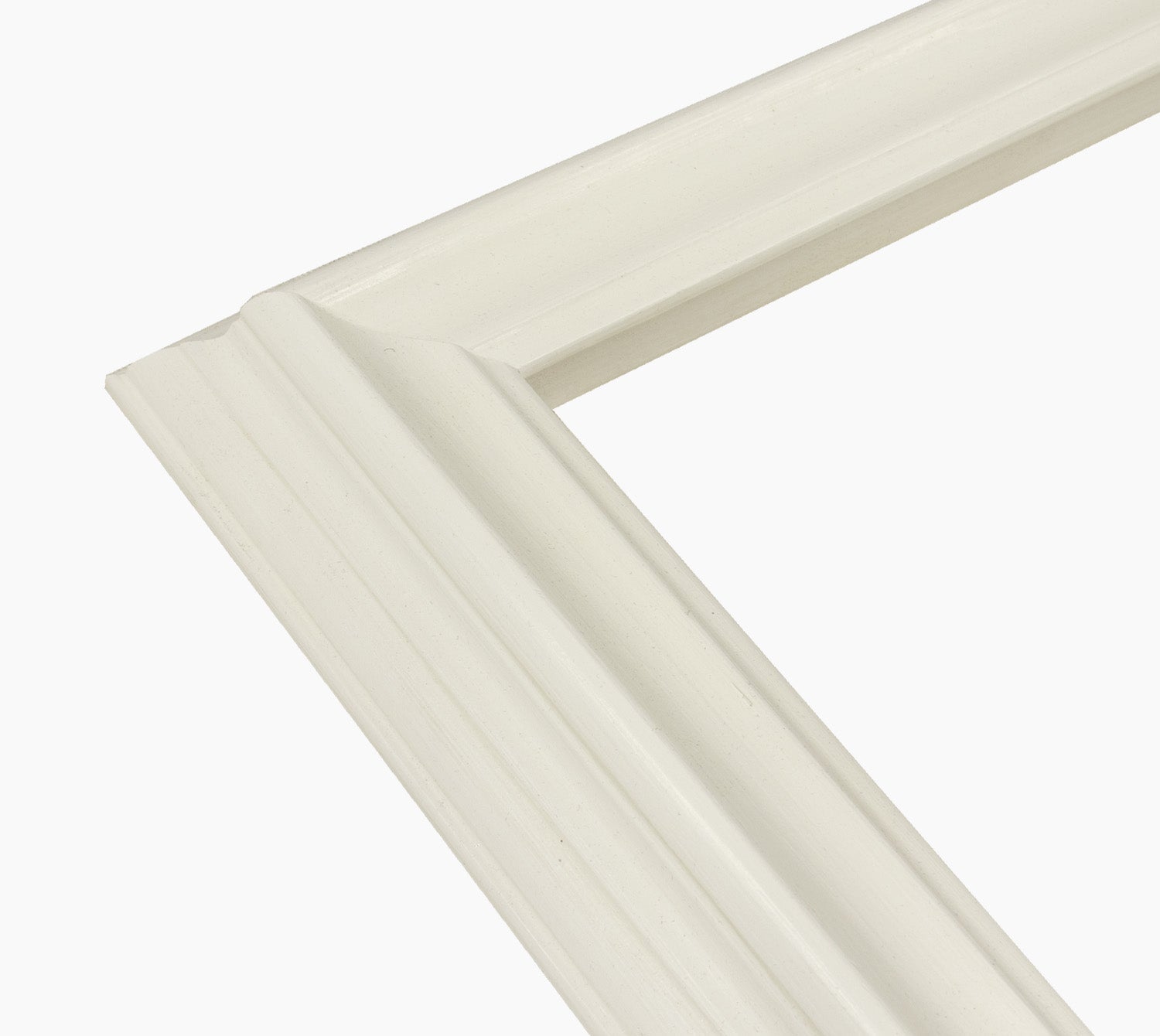 310.899 cornice in legno bianco a cera cera misura profilo 60x40 mm –  Lombarda cornici s.n.c.