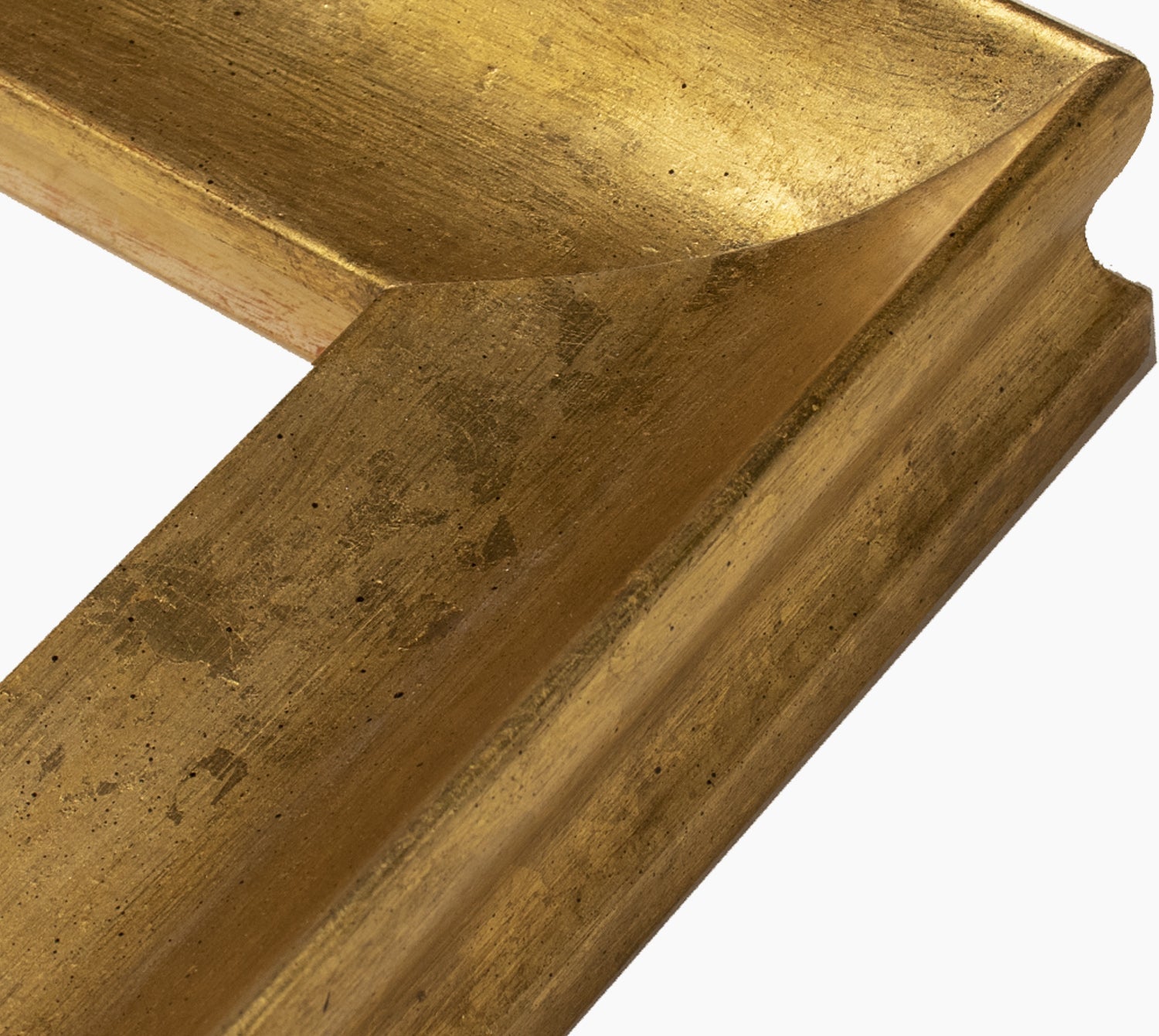 444.010 cadre en bois à la feuille d'or mesure de profil 65x55 mm Lombarda cornici S.n.c.