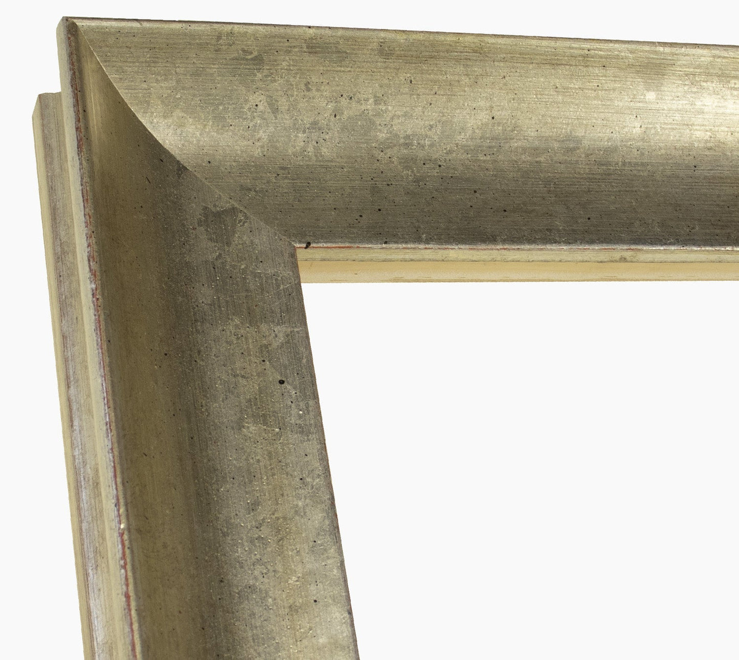 444.011 cadre en bois à la feuille d'argent mesure de profil 65x55 mm Lombarda cornici S.n.c.
