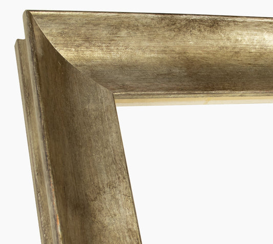 444.231 cadre en bois à la feuille d'argent antique mesure de profil 65x55 mm Lombarda cornici S.n.c.