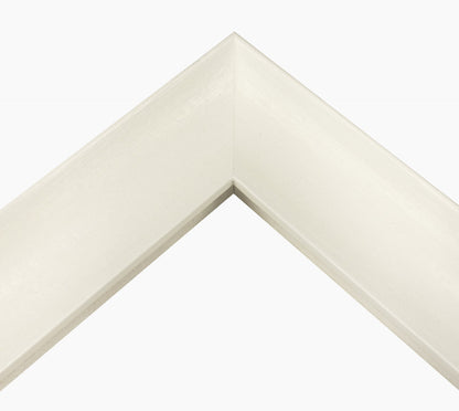 444.899 cadre en bois blanc avec de la cire mesure de profil 65x55 mm Lombarda cornici S.n.c.