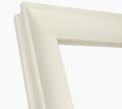 444.899 cadre en bois blanc avec de la cire mesure de profil 65x55 mm Lombarda cornici S.n.c.