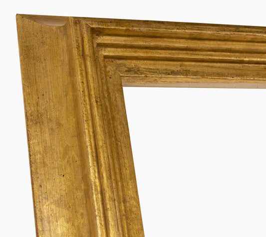 447.010 cadre en bois à la feuille d'or mesure de profil 65x55 mm Lombarda cornici S.n.c.