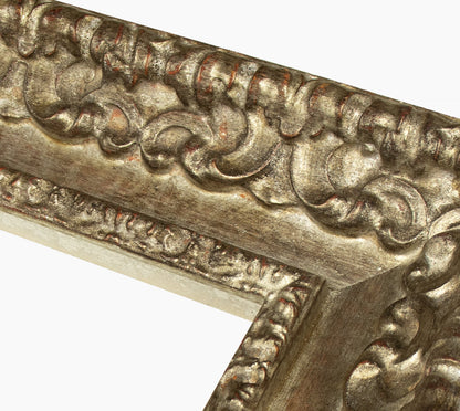 4480.231 cadre en bois à la feuille d'argent antique mesure de profil 80x50 mm Lombarda cornici S.n.c.