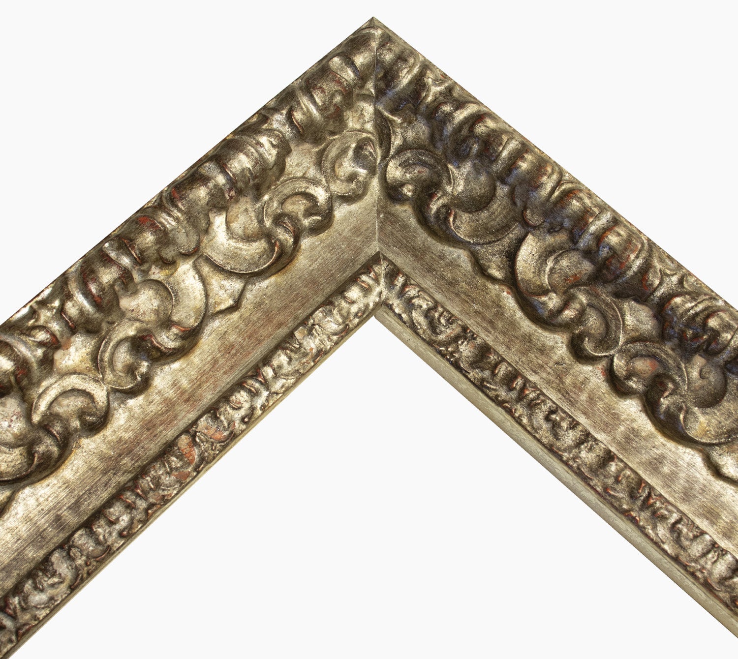 4480.231 cadre en bois à la feuille d'argent antique mesure de profil 80x50 mm Lombarda cornici S.n.c.