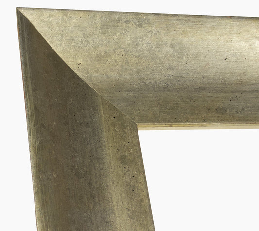 449.011 cadre en bois à la feuille d'argent mesure de profil 100x50 mm Lombarda cornici S.n.c.