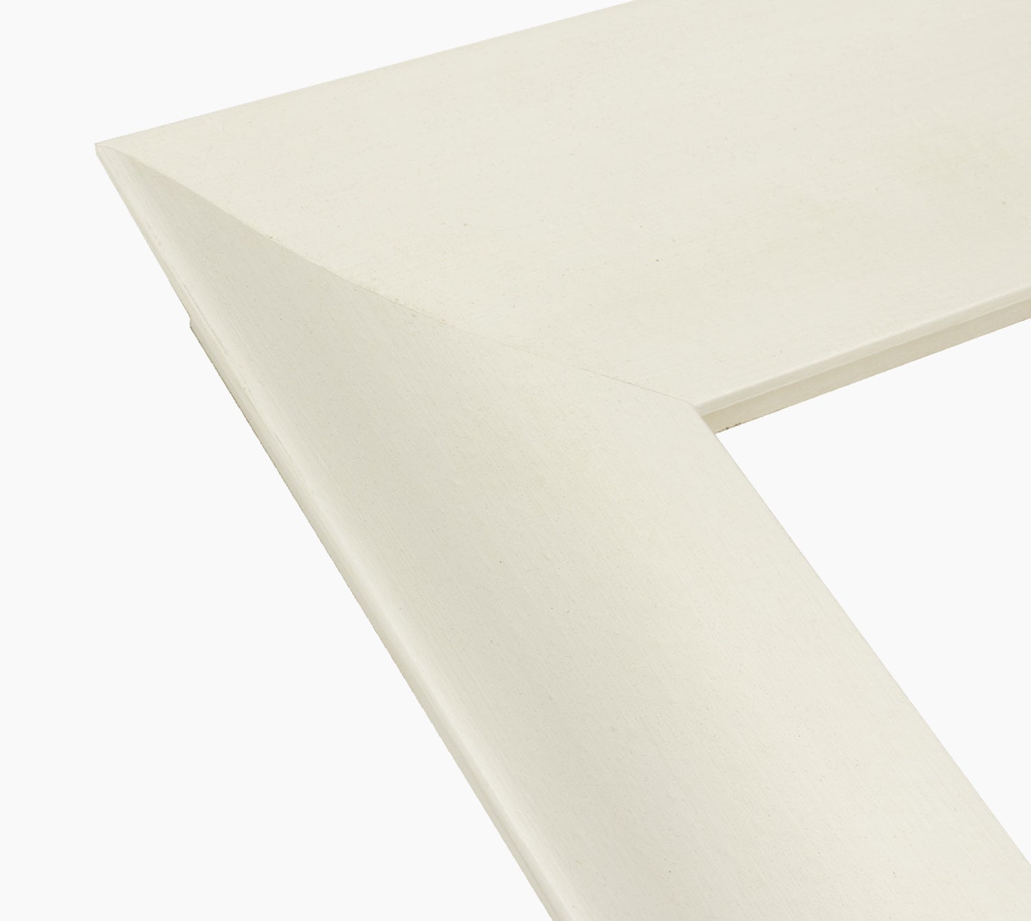 449.899 cadre en bois blanc avec de la cire mesure de profil 100x50 mm Lombarda cornici S.n.c.