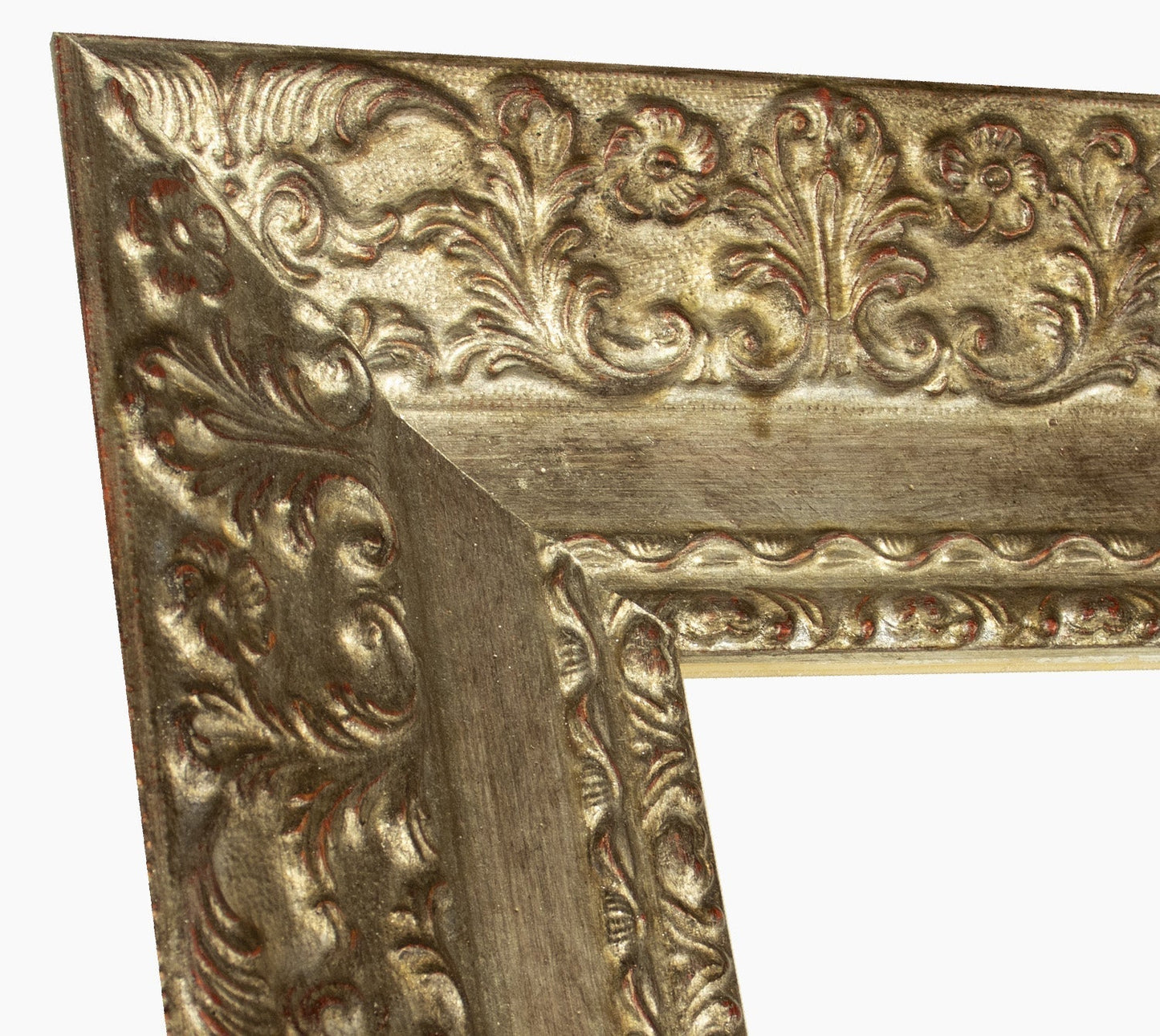 4900.231 cadre en bois à la feuille d'argent antique mesure de profil 100x50 mm Lombarda cornici S.n.c.