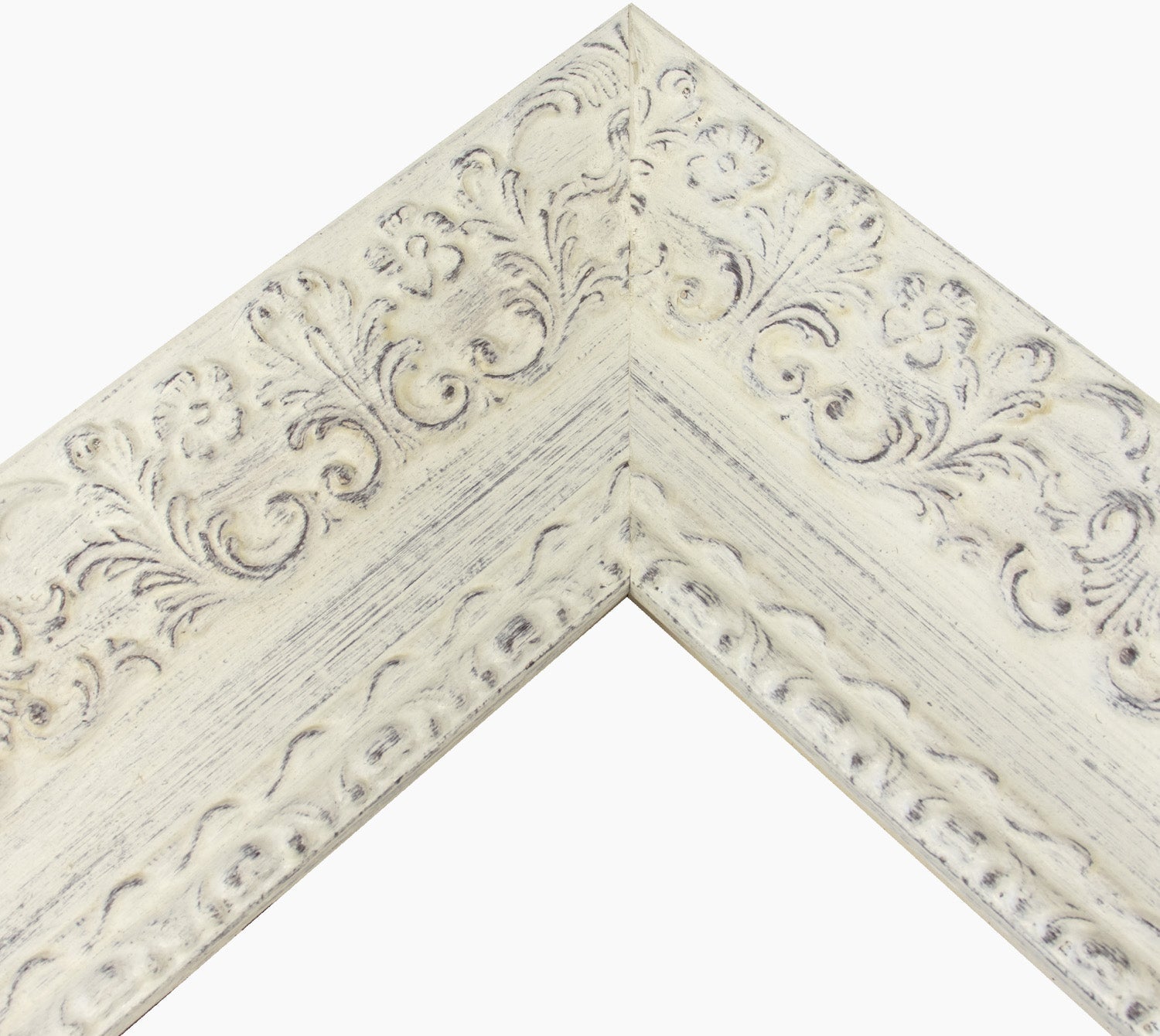 4900.920 cadre en bois à fond sombre blanc mesure de profil 100x50 mm Lombarda cornici S.n.c.