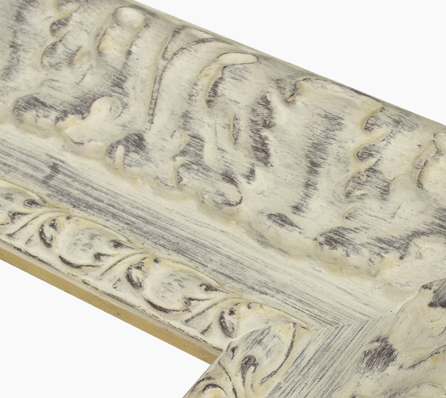 4980.920 cadre en bois à fond sombre blanc mesure de profil 100x60 mm Lombarda cornici S.n.c.