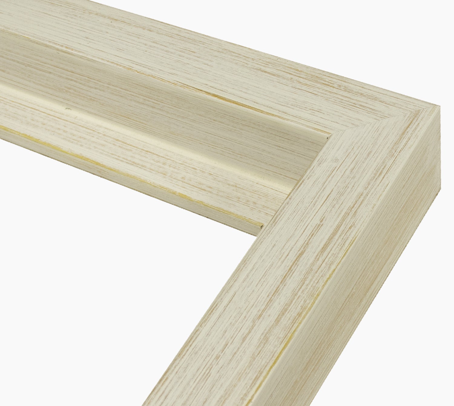 Cornice A5 in legno massiccio di quercia con fronte in perspex