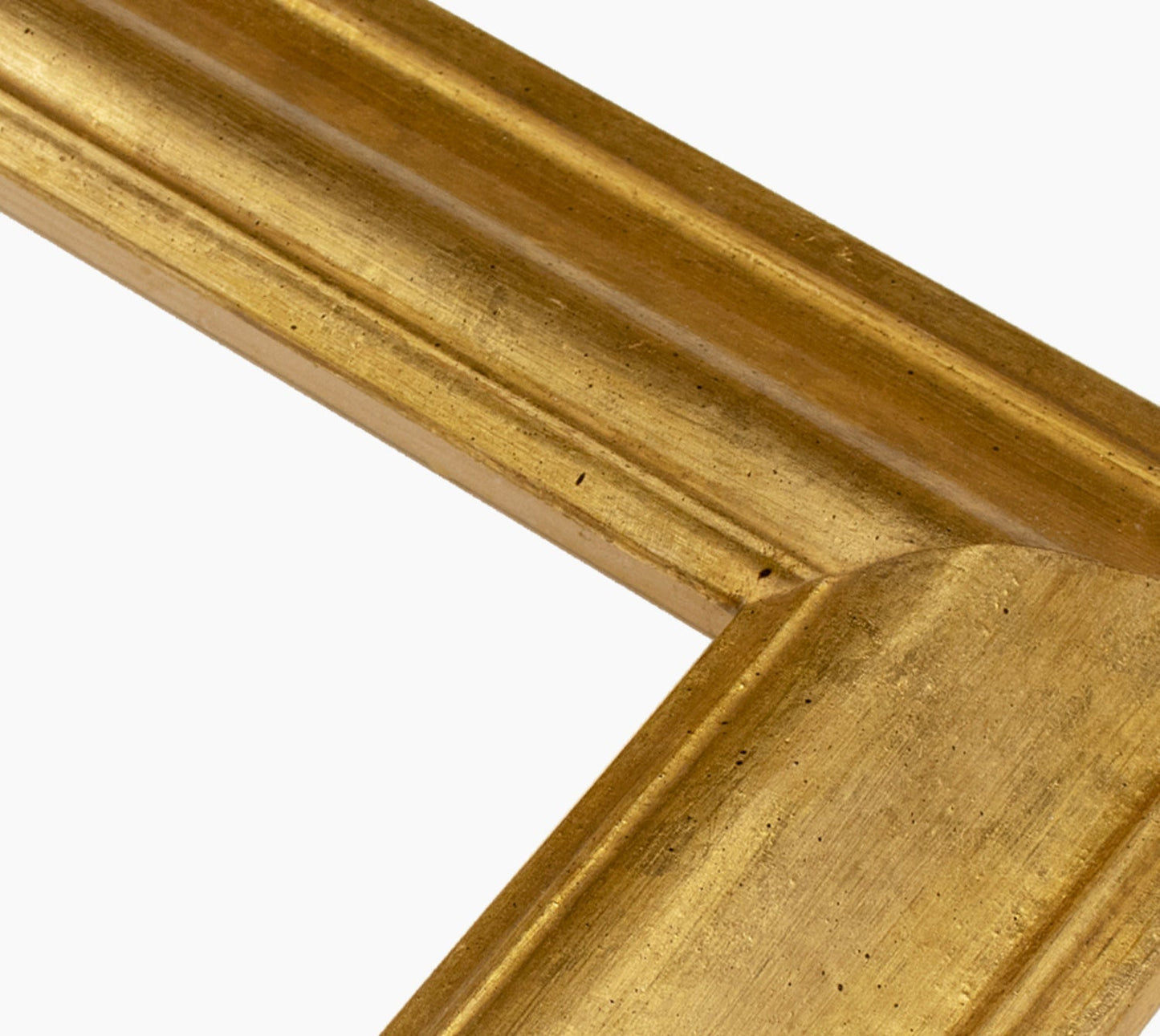 628.010 cadre en bois à la feuille d'or mesure de profil 60x37 mm Lombarda cornici S.n.c.