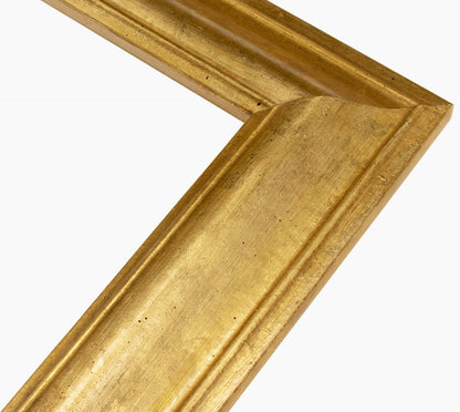 628.010 cadre en bois à la feuille d'or mesure de profil 60x37 mm Lombarda cornici S.n.c.