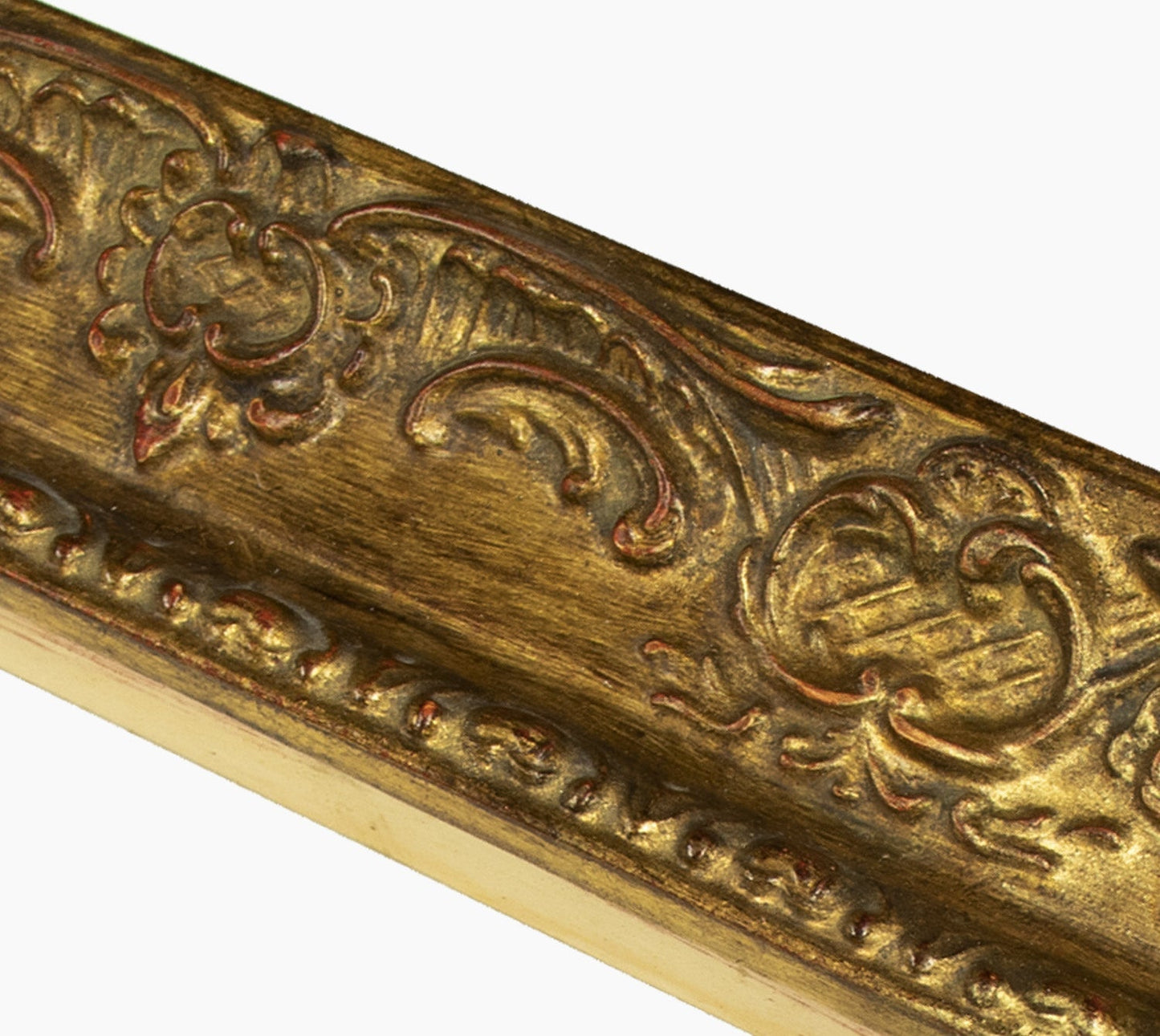 631.230 cadre en bois à la feuille d'or antique mesure de profil 65x55 mm Lombarda cornici S.n.c.