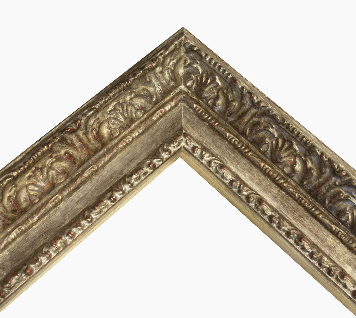 643.231 cadre en bois à la feuille d'argent antique mesure de profil 65x55 mm Lombarda cornici S.n.c.