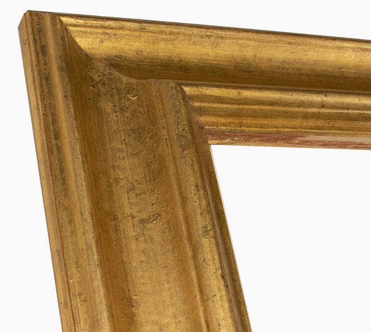 739.010 cadre en bois à la feuille d'or mesure de profil 80x45 mm Lombarda cornici S.n.c.