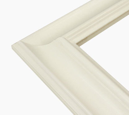 739.899 cadre en bois blanc avec de la cire mesure de profil 80x45 mm Lombarda cornici S.n.c.