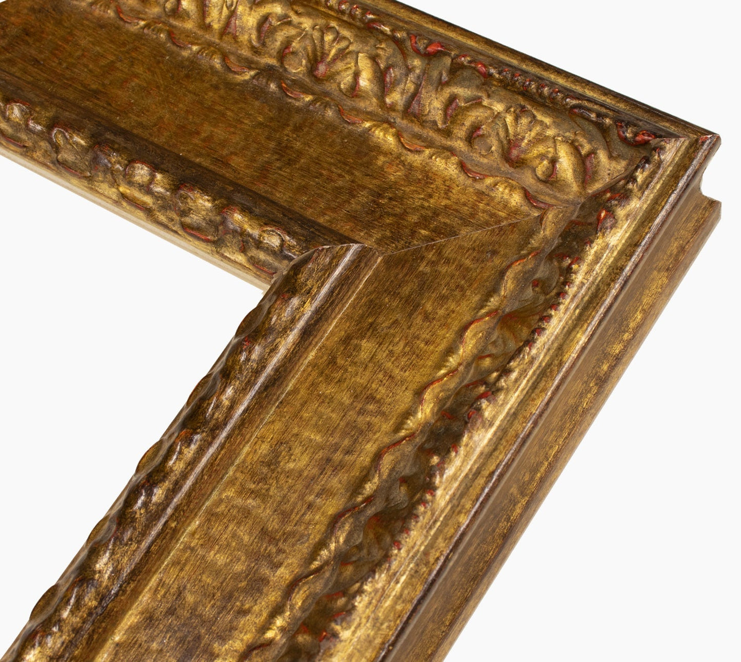 743.230 cadre en bois à la feuille d'or antique mesure de profil 100x53 mm Lombarda cornici S.n.c.