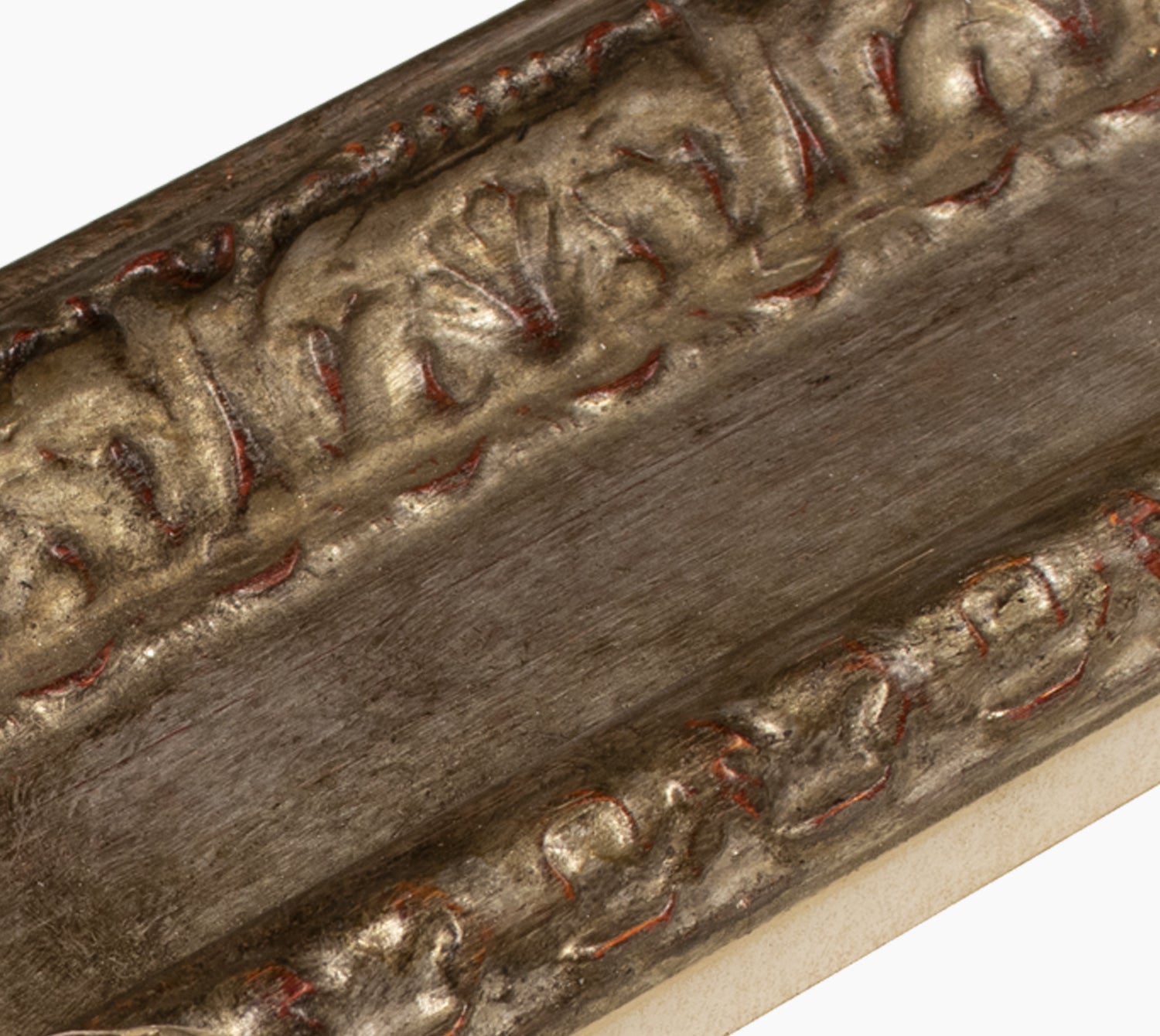743.231 cadre en bois à la feuille d'argent antique mesure de profil 100x53 mm Lombarda cornici S.n.c.